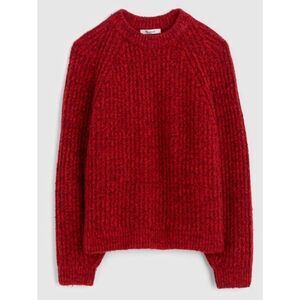 New Madewell Ribbed Cotton-Blend Sweater size M
